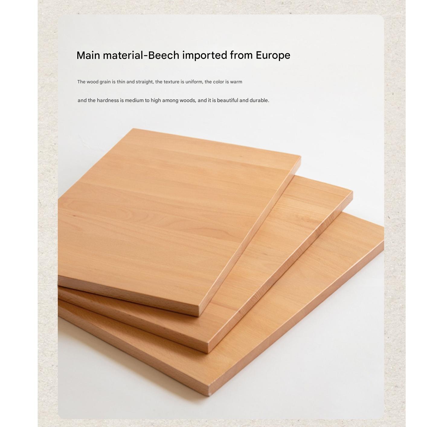 Beech Solid Wood Dining Chair