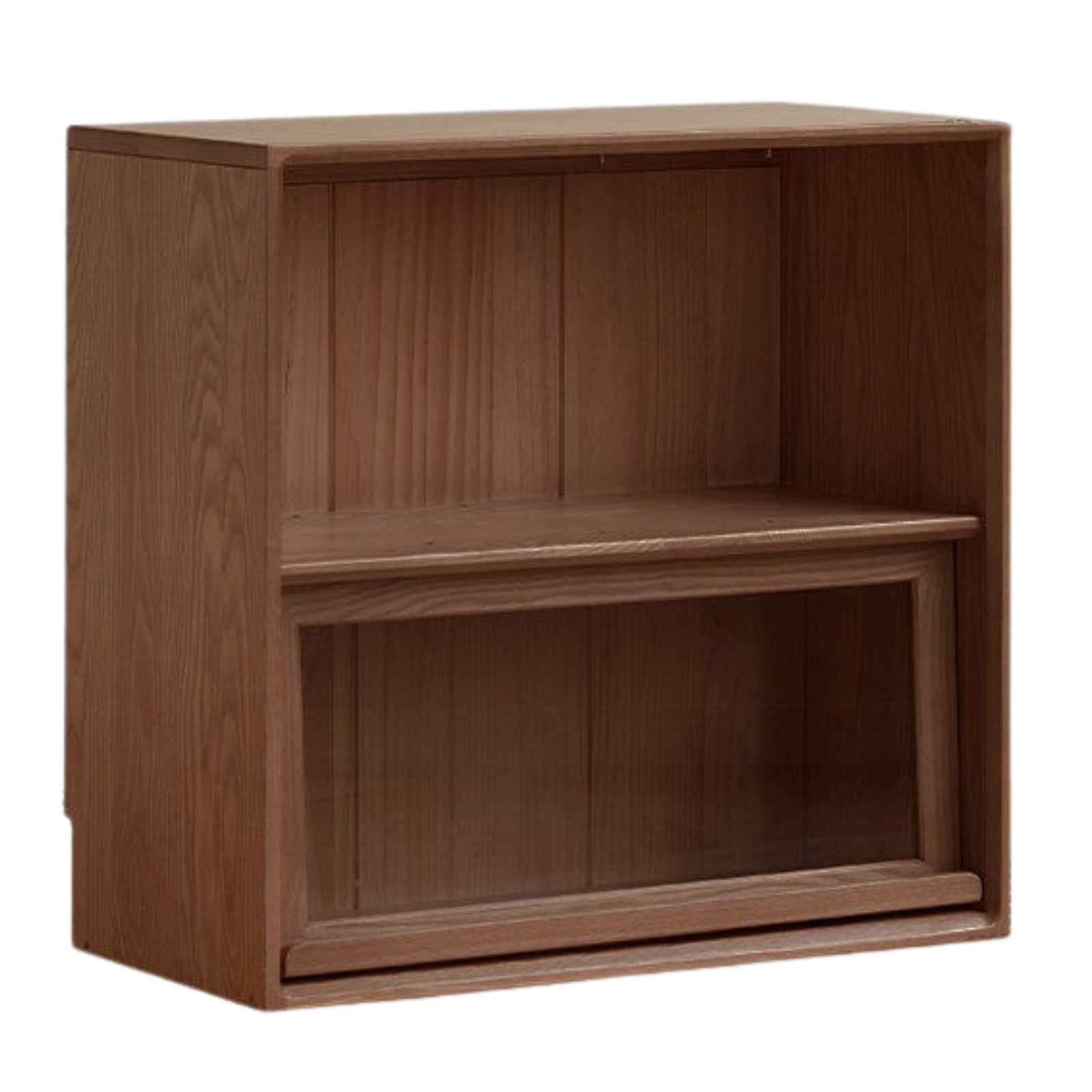 Ash, White Ash, Oak Solid Wood Combination Module Bookcase))