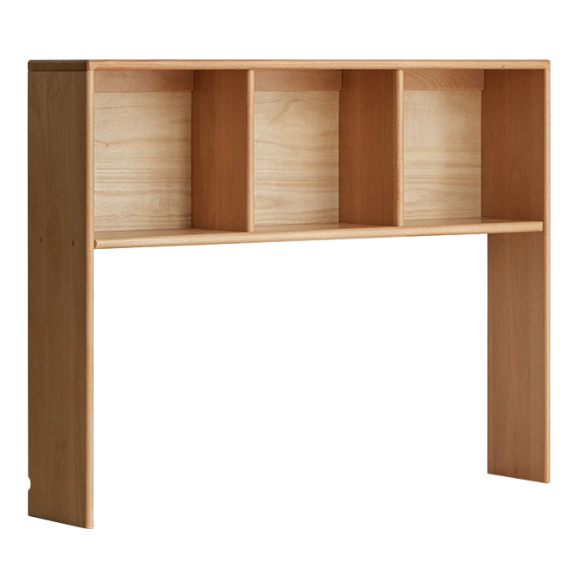 Beech, Oak, Poplar Solid Wood Study Desk with Shelf