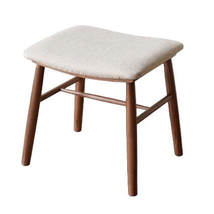 Ash, Oak Solid Wood Modern Makeup Stool