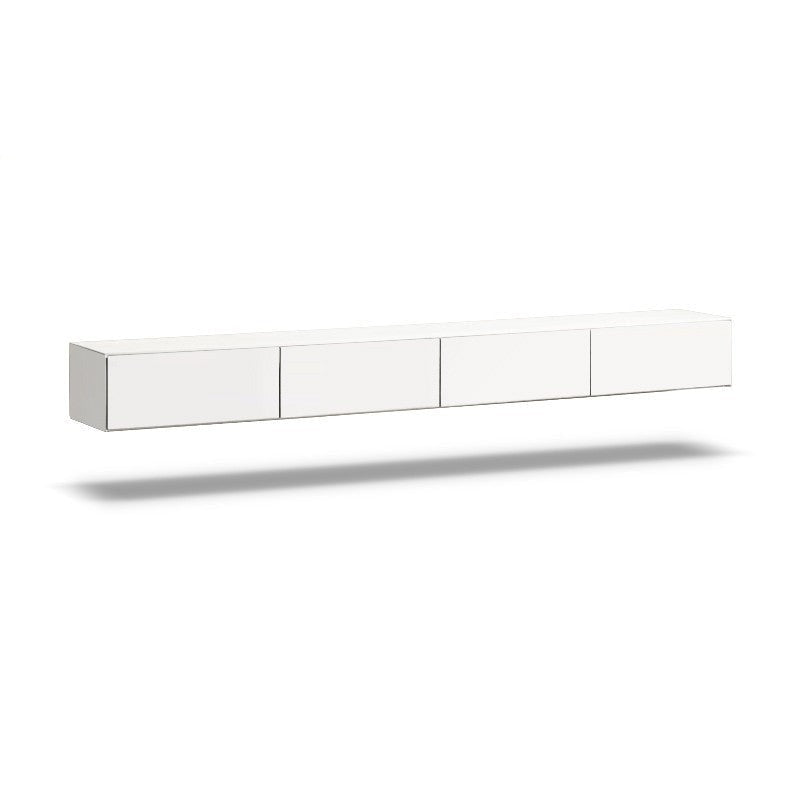 Solid Wood TV Cabinet Hanging LED lights"+