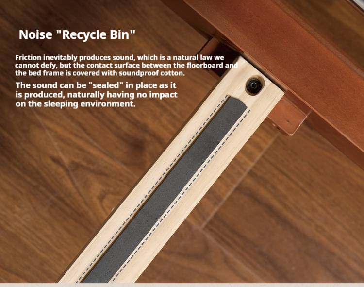 Genuine Leather Bauhaus Style Double Bed with Top Grain Cowhide Soft Backrest