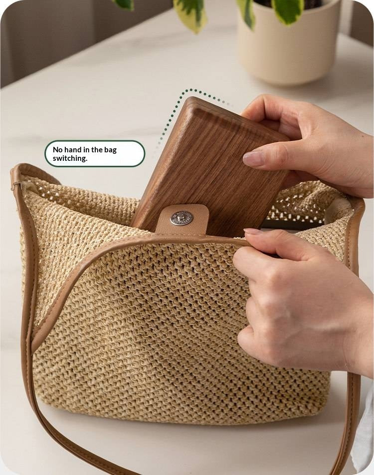 Black Walnut, Cherry Solid Wood Jewelry Box