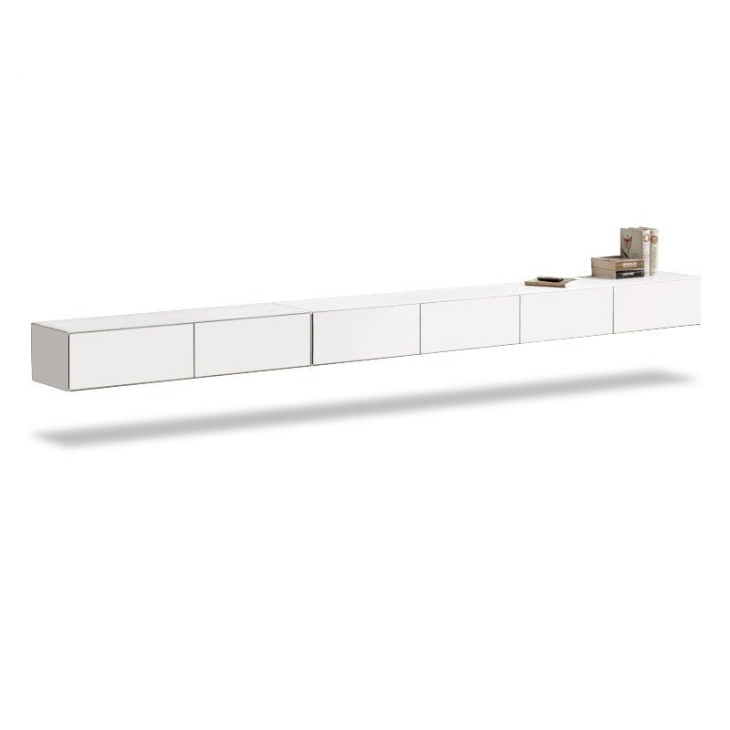 Solid Wood TV Cabinet Hanging LED lights"+