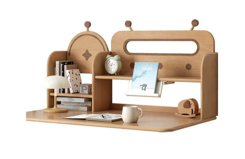 Oak, Beech Solid Wood Multi-layer Desktop Shelf