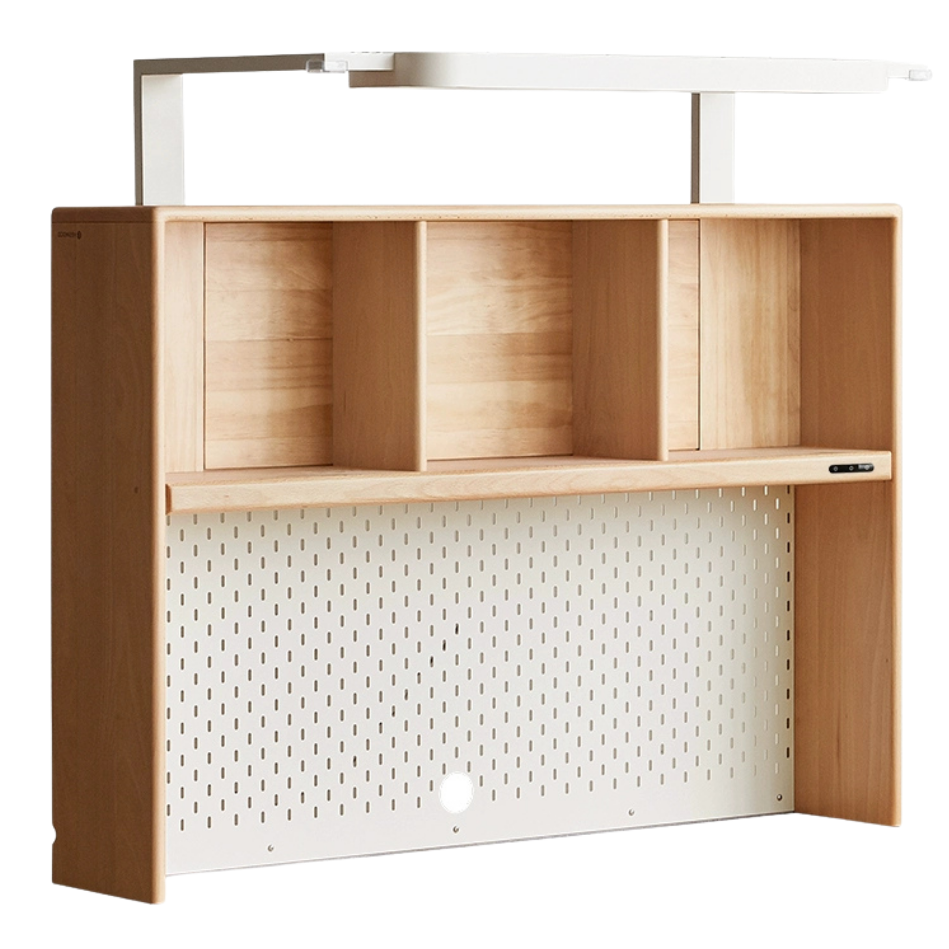 Beech, Oak, Poplar Solid Wood Study Desk with Shelf
