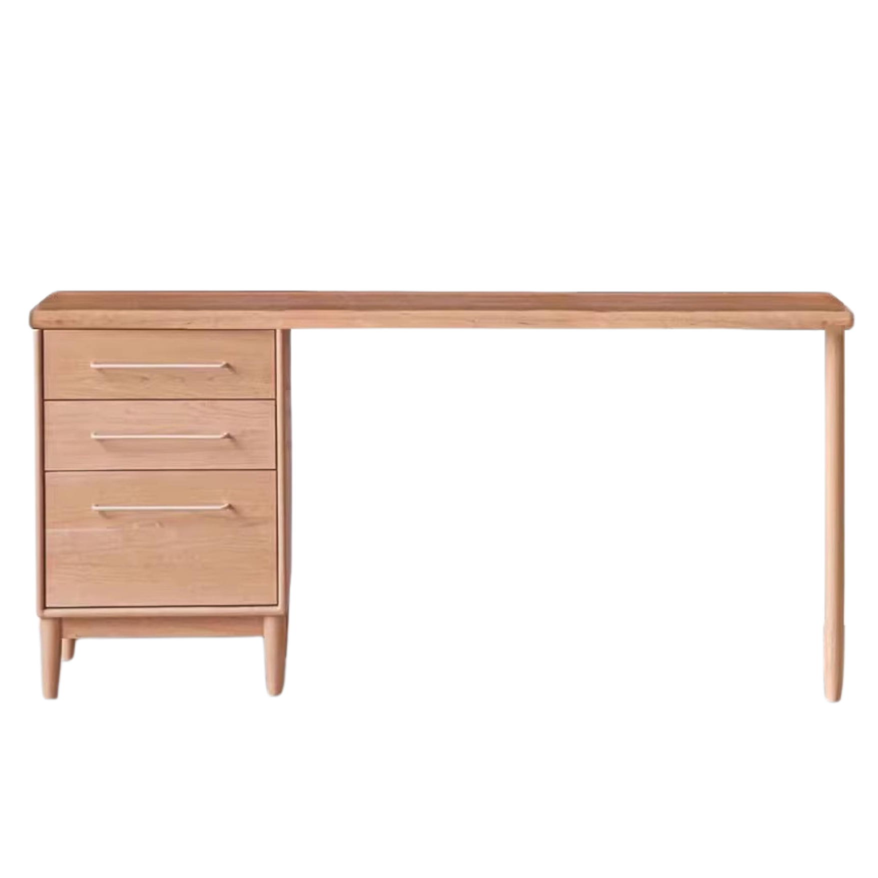 Cherry, Oak Solid Wood, Solid RubberWood Japanese Style Buffet Cabinet
