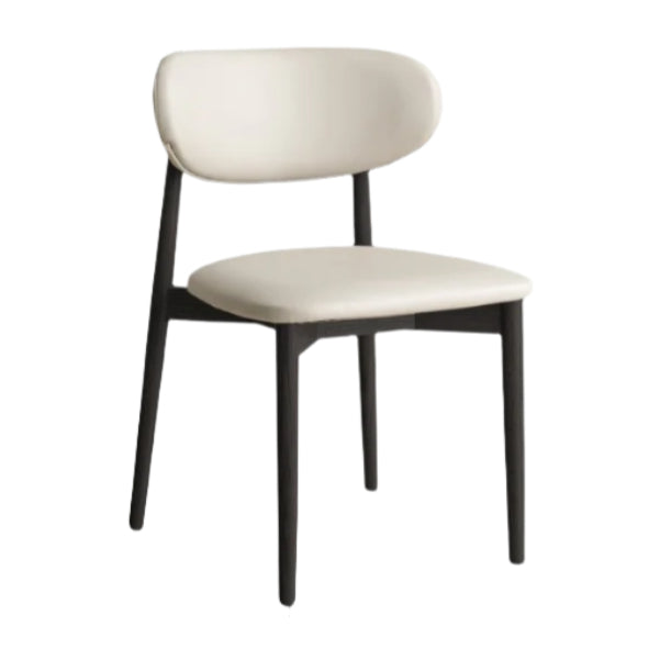 4 pcs Oak Solid Wood, Solid Rubberwood Modern Soft Dining Chair