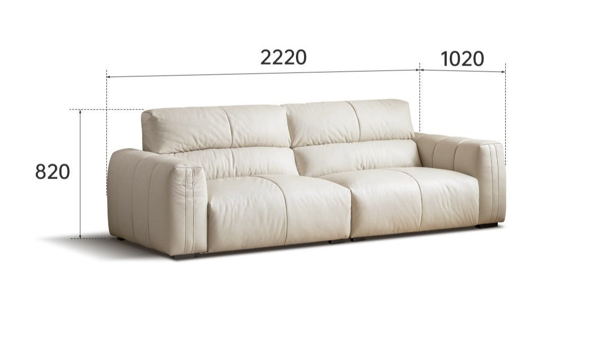 Technology cloth sofa cream style"