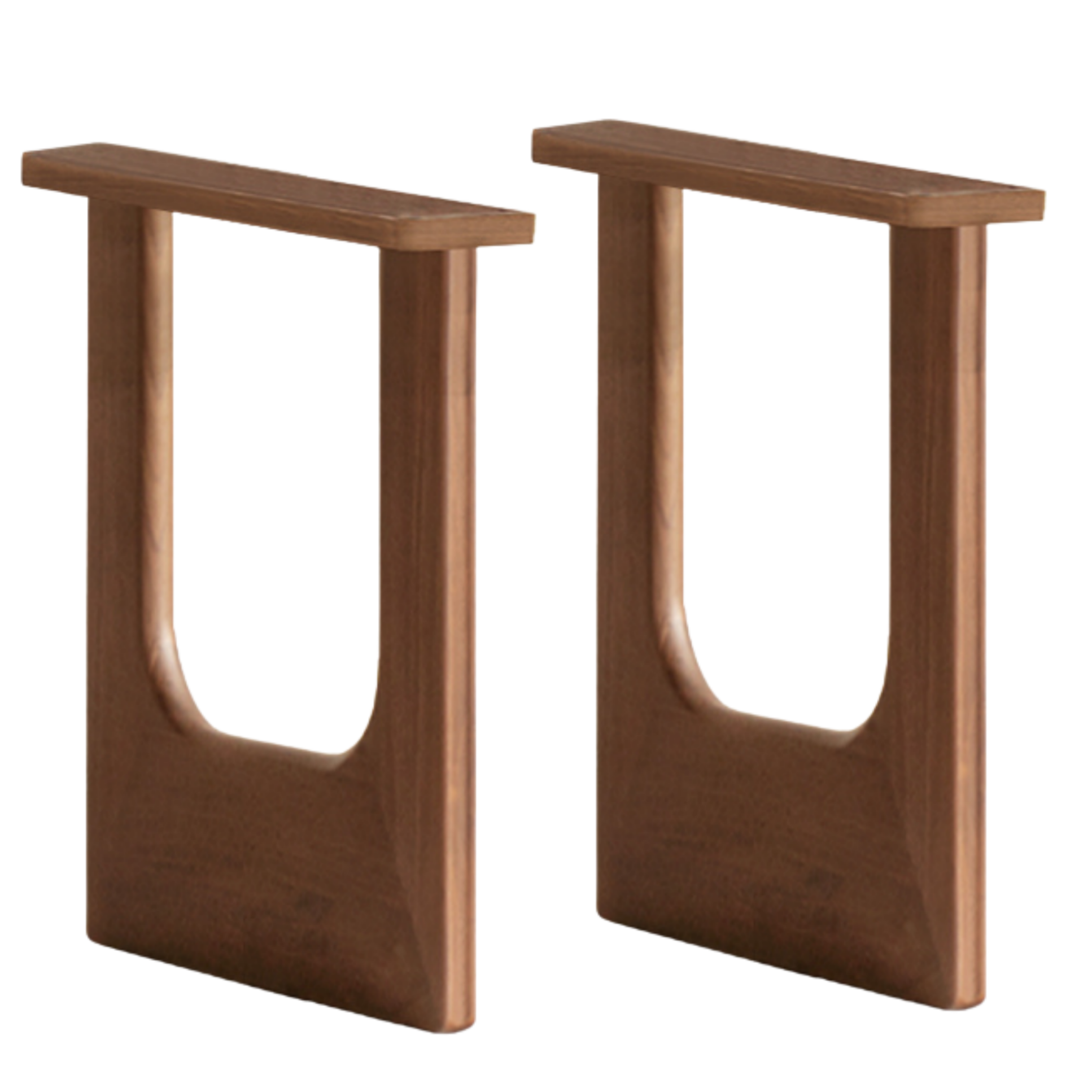Black Walnut, South American Walnut, Ash Solid Wood, Metal, Acrylic Table Legs