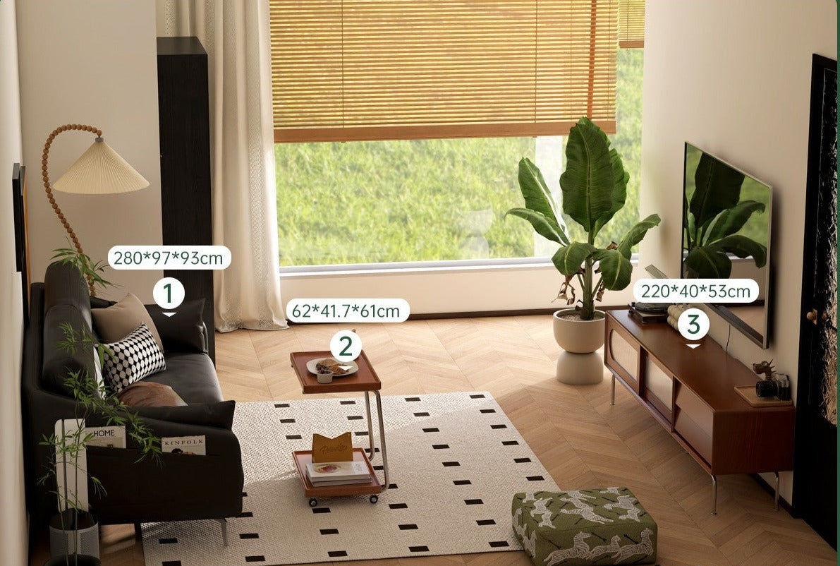 Living room furniture set First layer cowhide sofa living room middle-aged style