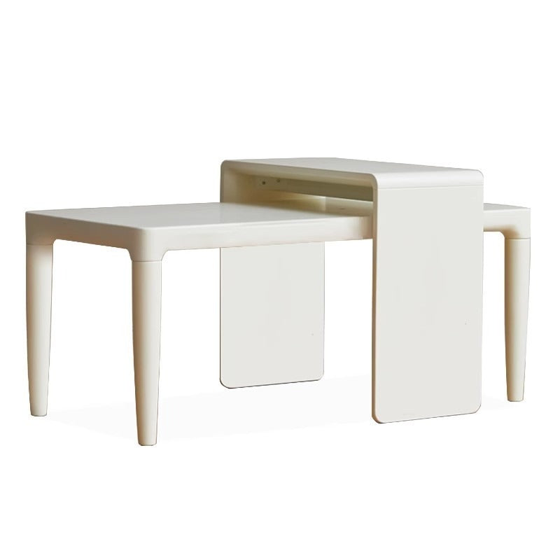 Pine Solid Wood Coffee Table Side Table Nordic Creative Combination