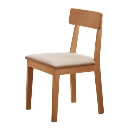 European Beech Solid Wood Modern Dining Chair 4 pcs