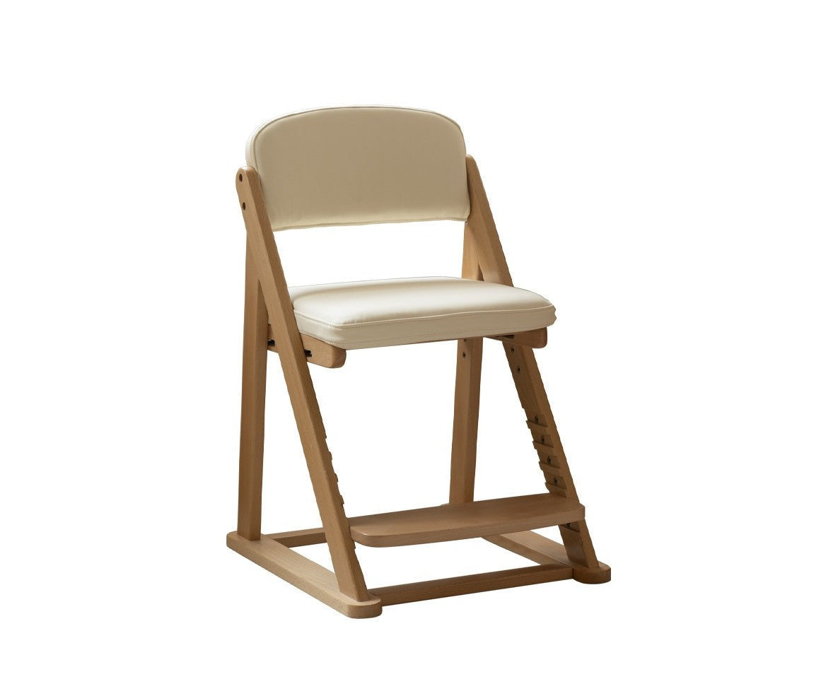 Beech solid wood lift learning chair"+