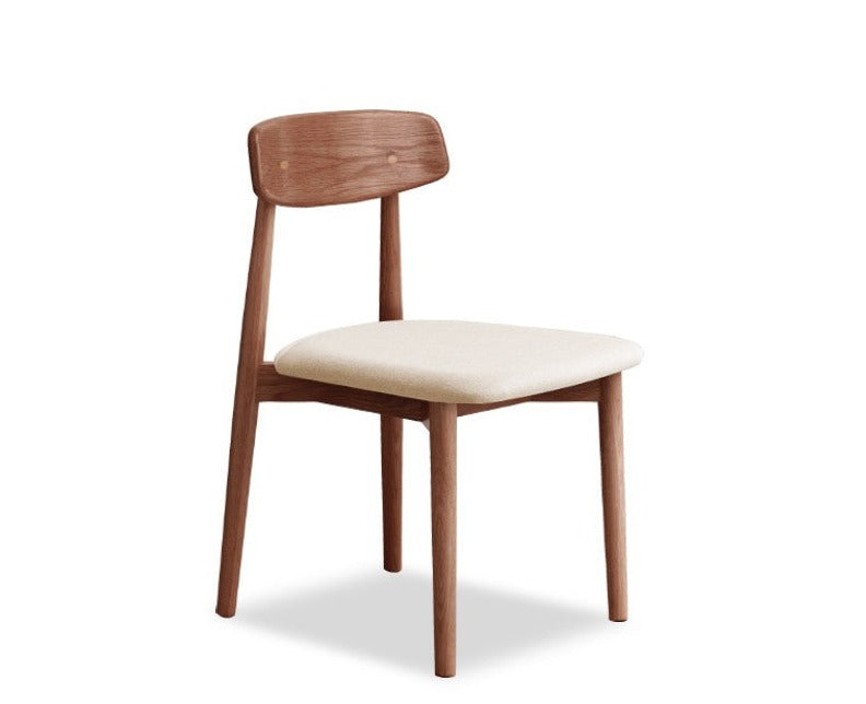 2 pcs set- solid wood dining chair simple modern-