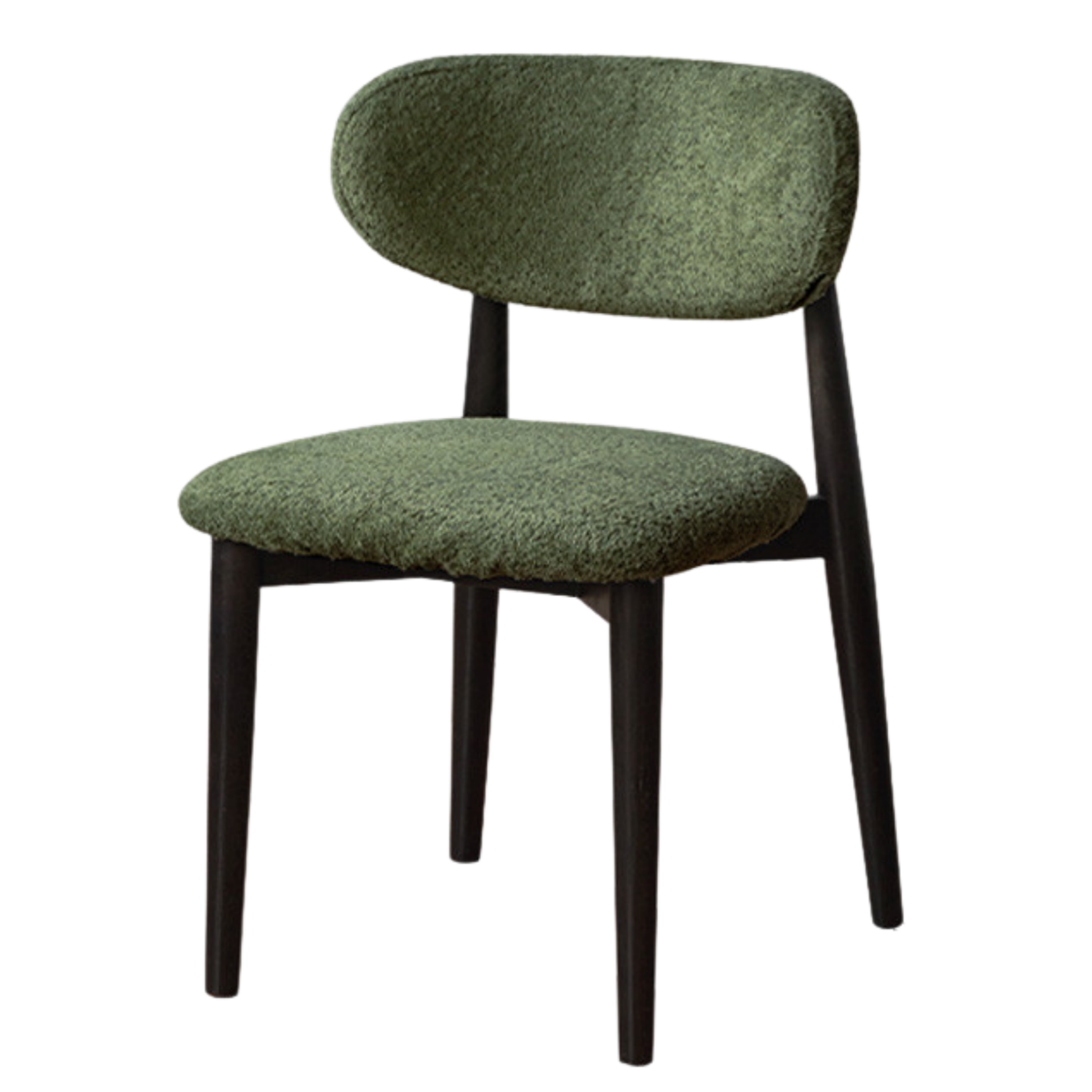 4 pcs Oak Solid Wood, Solid Rubberwood Modern Soft Dining Chair