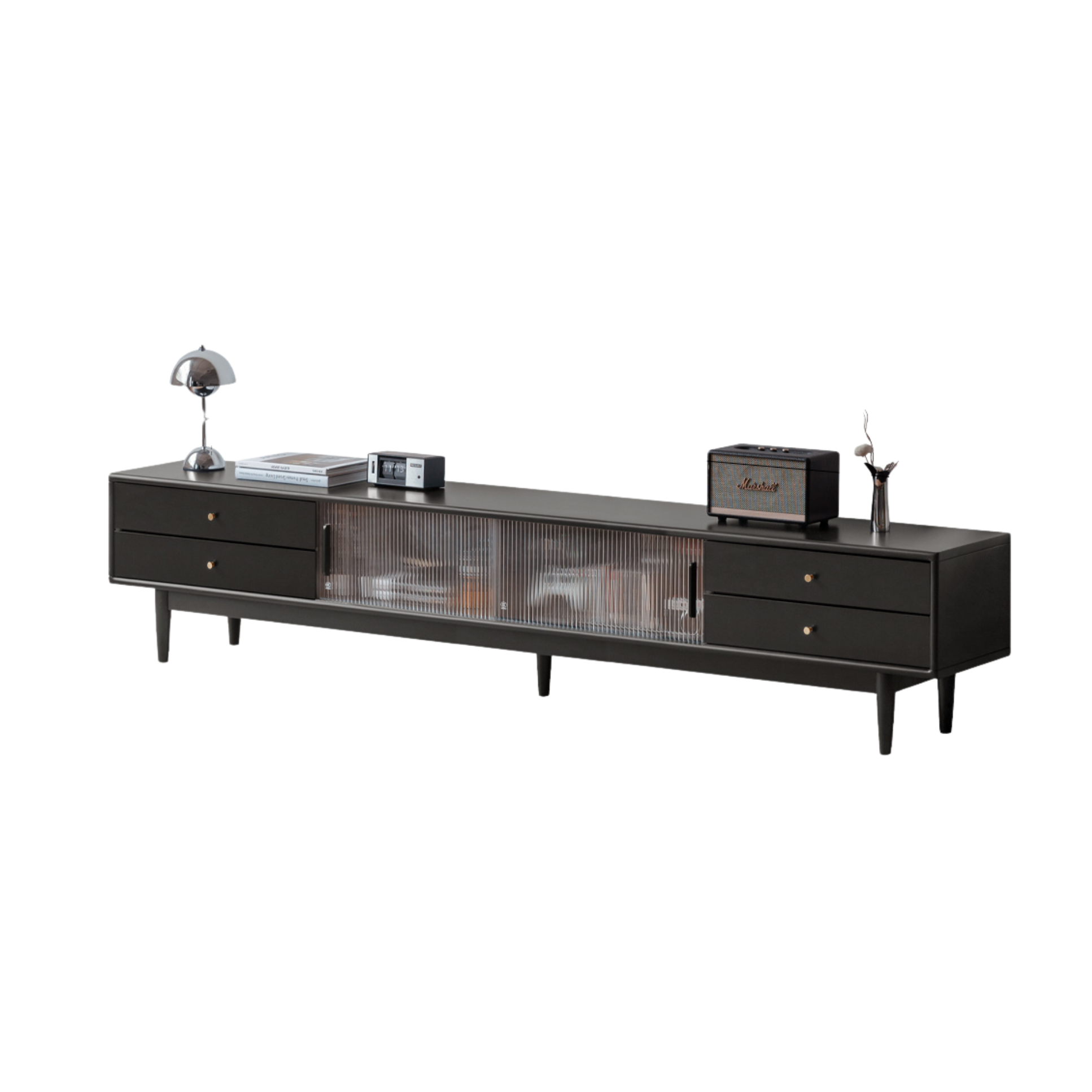Oak, Tulip Tree, Poplar, Black Walnut Solid Wood TV Stand