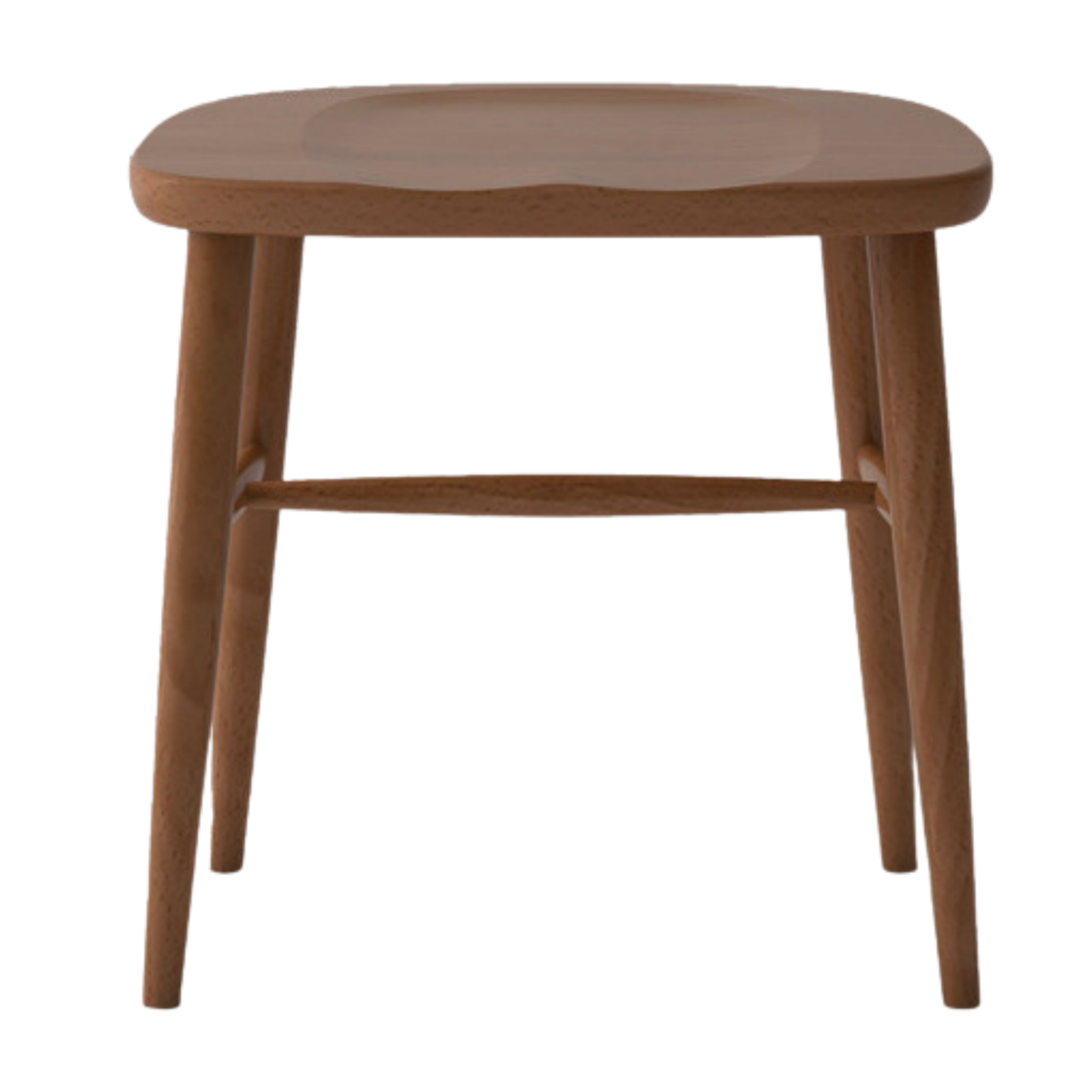 Ash, Oak, Cherry, Black Walnut, Beech Solid Wood Makeup Stool