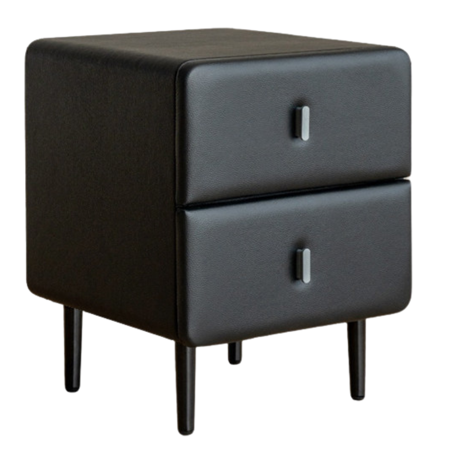 Cream Upholstered Nightstand