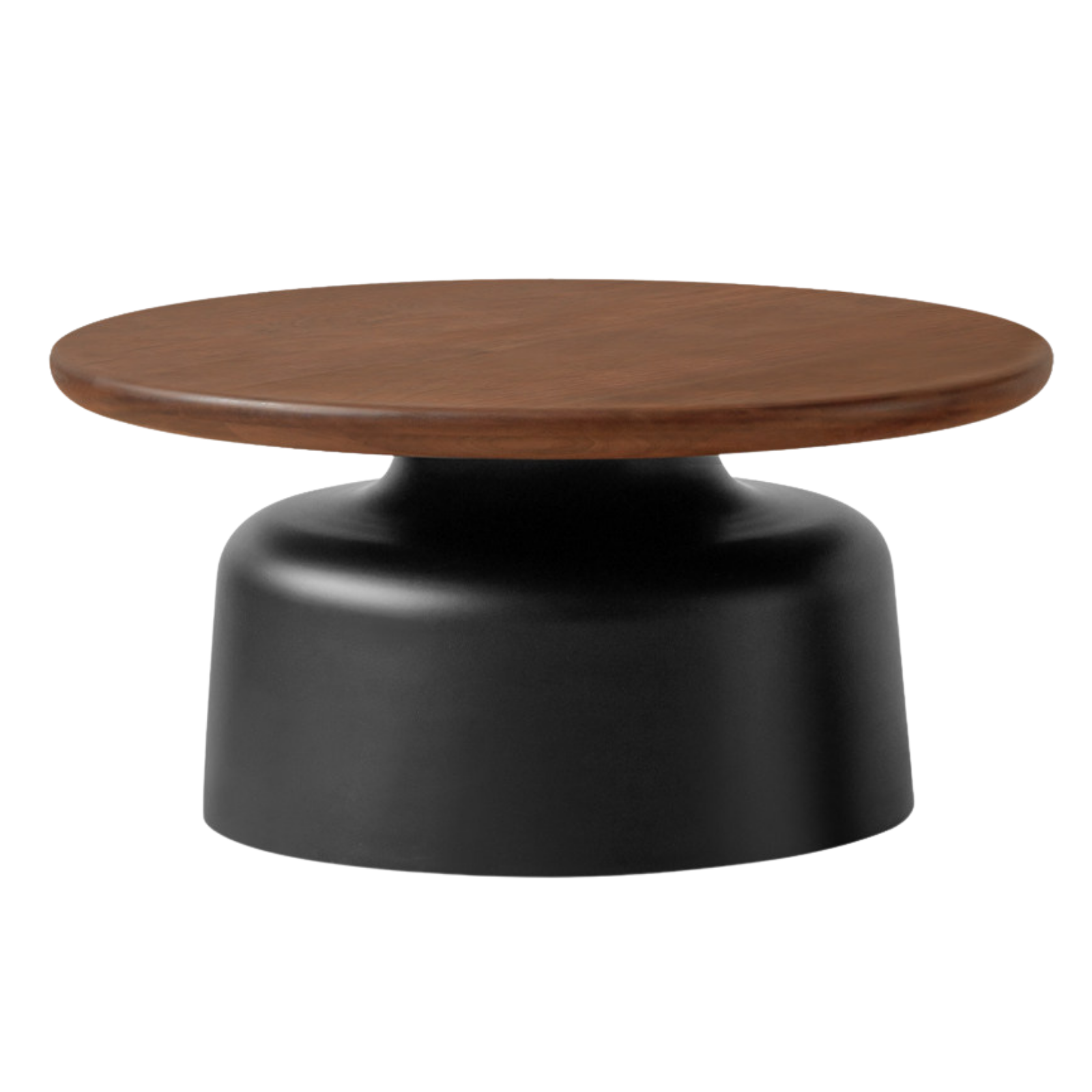 Black Walnut, Oak Solid Wood Italian Light Luxury Coffee Table