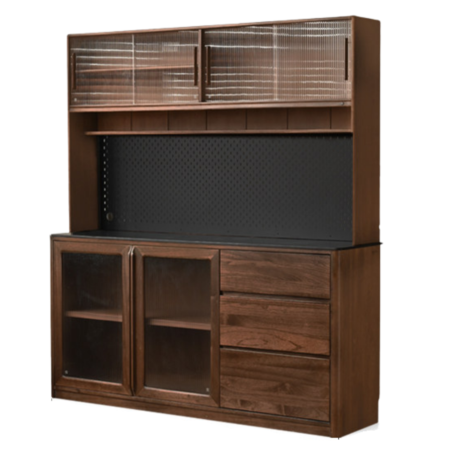 Sandalwood, Ash, White Ash Solid Wood Rock Board Modern Sideboard