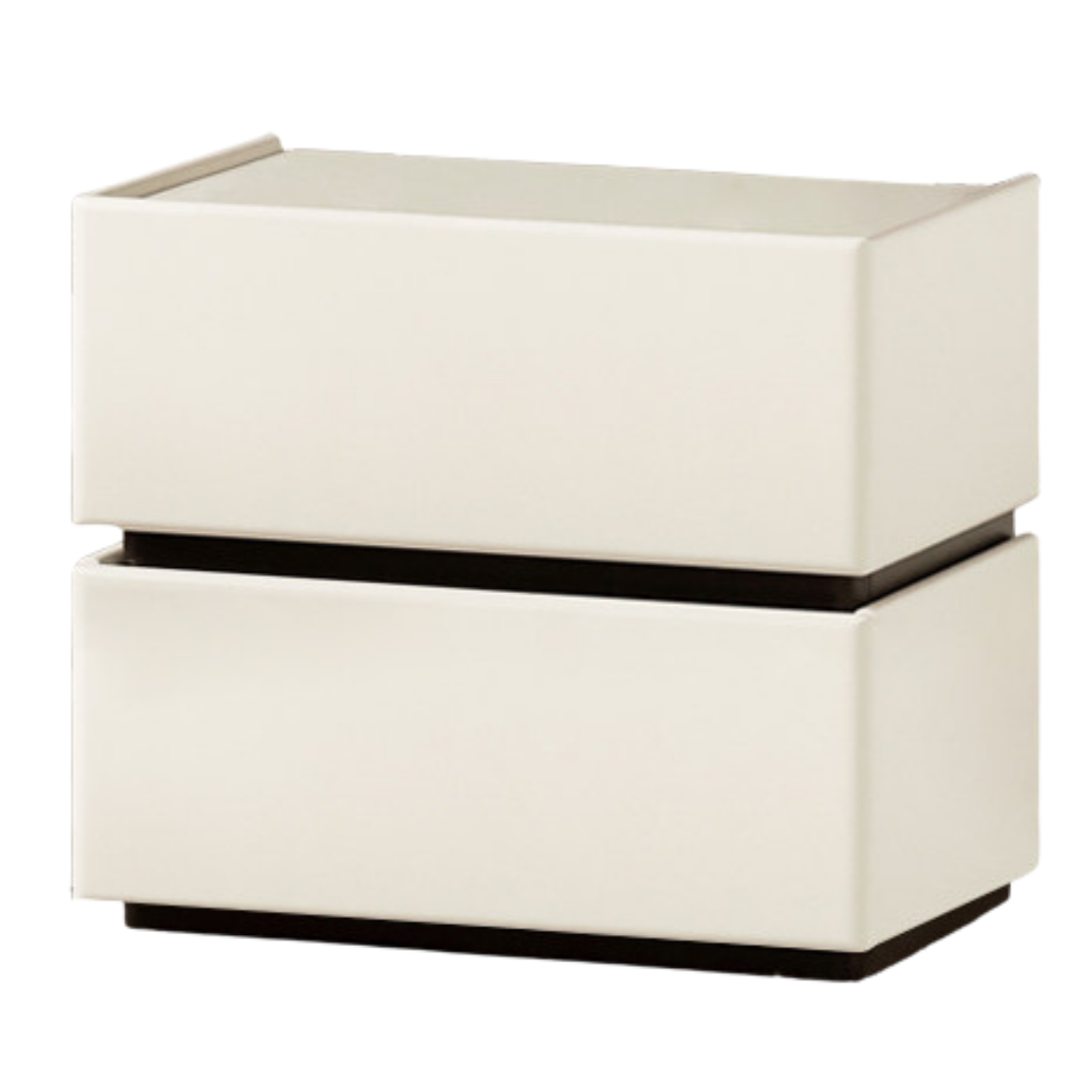 Solid RubberWood Modern Nightstand