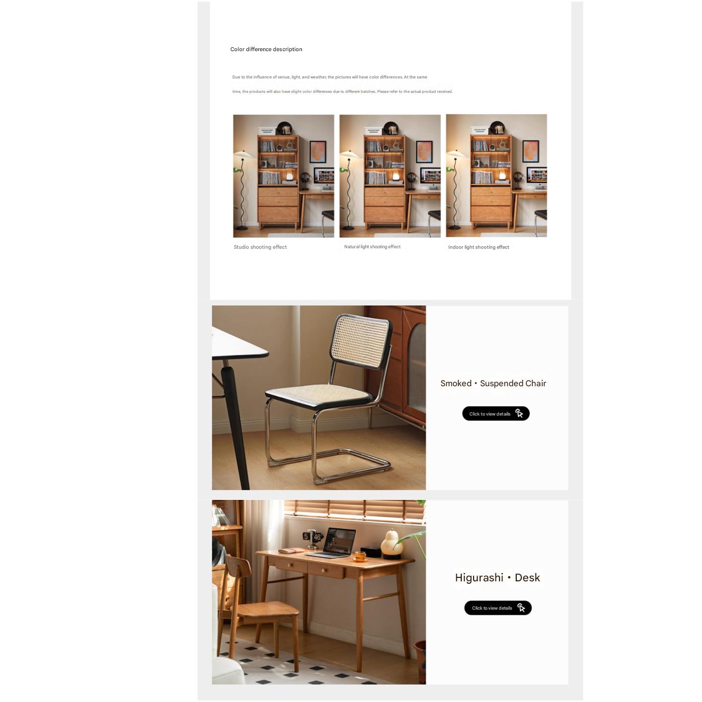 Cherry Solid Wood Glass Bookcase.