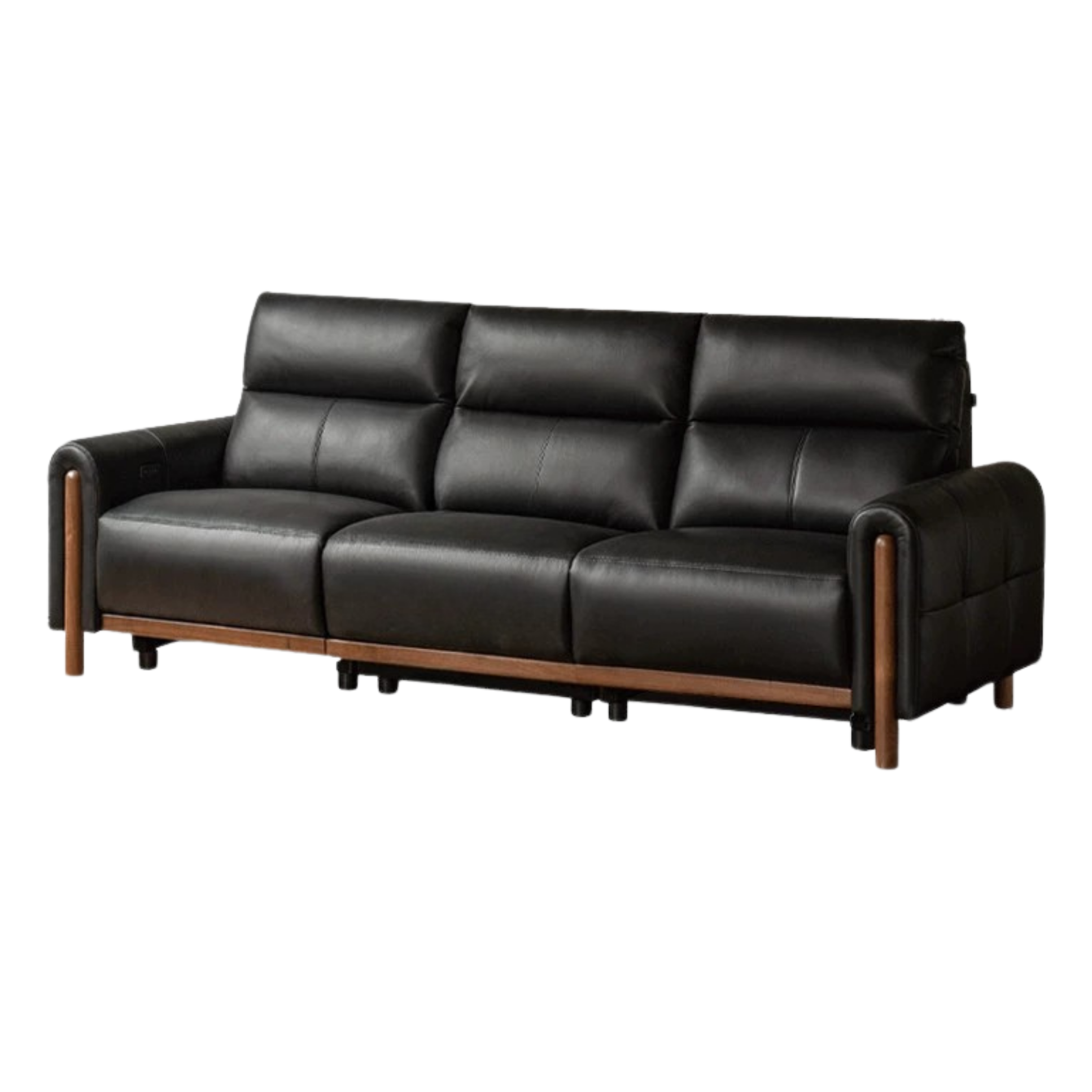 Top Grain Genuine Leather Zero Wall Power Reclining Sofa