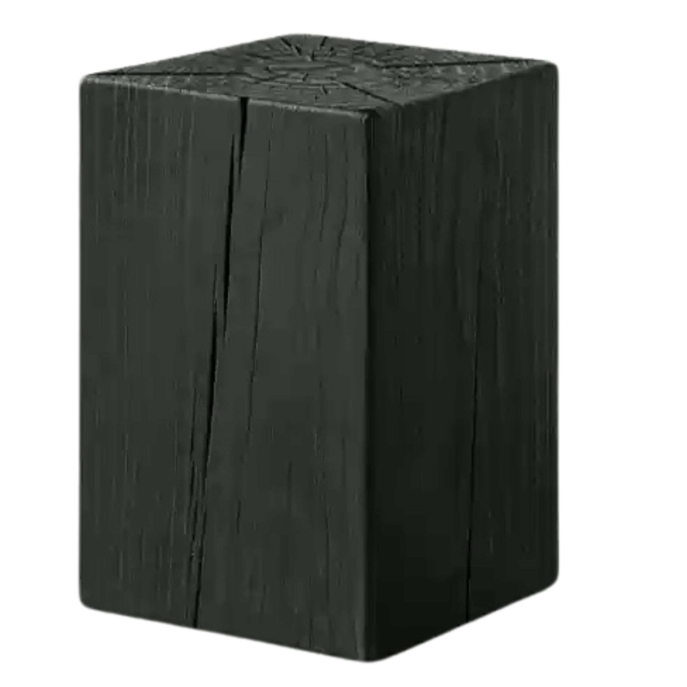 Pine Solid Wood Wabi Sabi Style Side Table