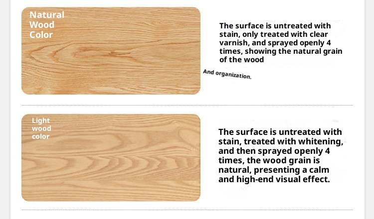 Cherry Solid Wood Suspended Bed with Light