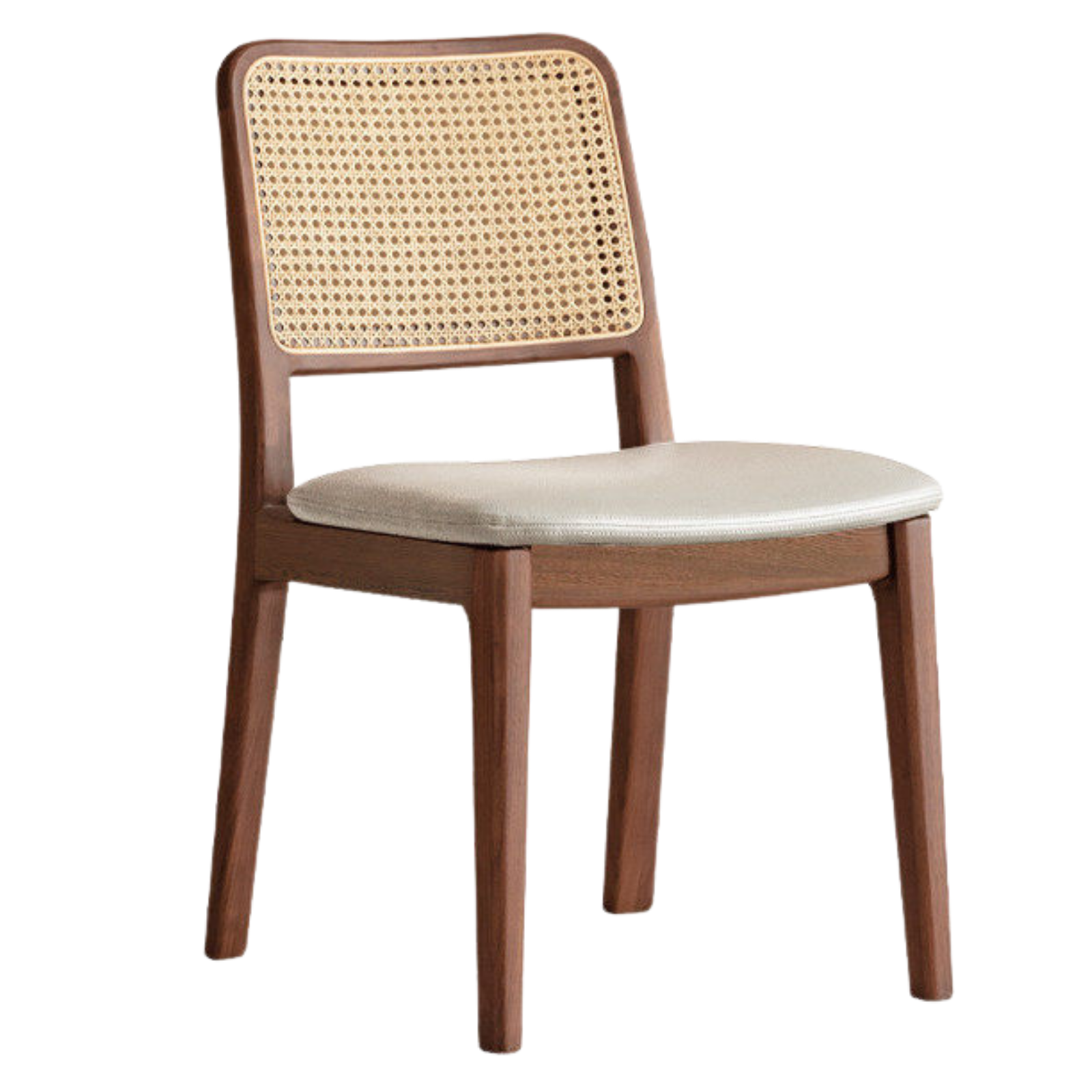 Set 4 pcs Black Walnut, Oak, Ash, Beech, Sandalwood Solid Wood Dining Chair