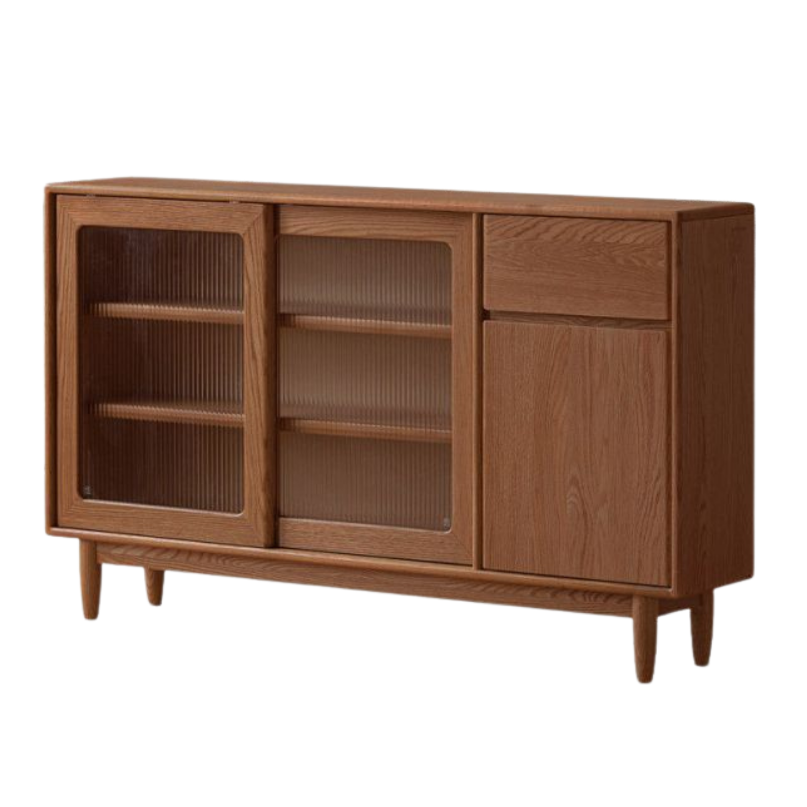 Oak Solid Wood Ultra-Thin Sideboard