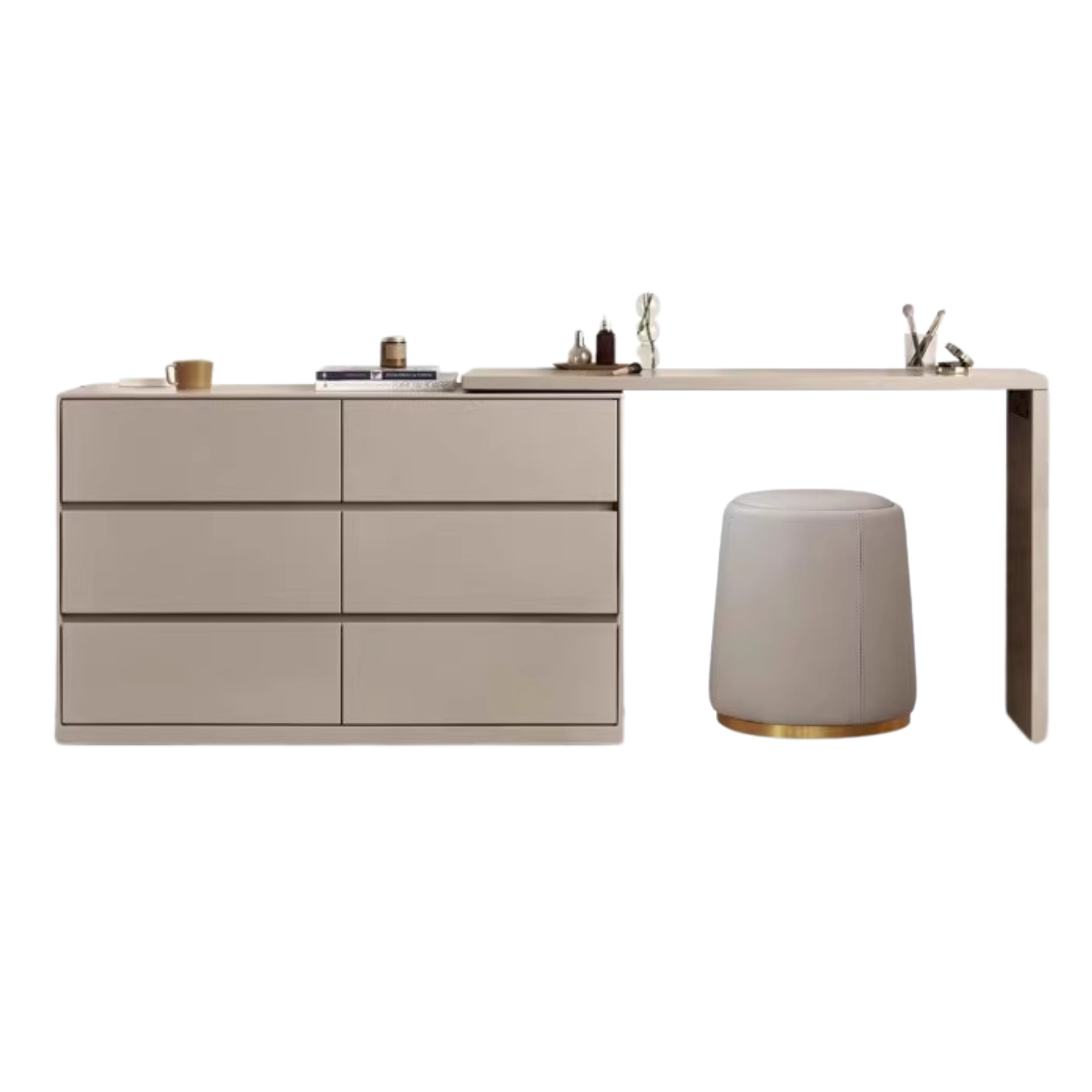 Poplar Solid Wood Dressing Table.