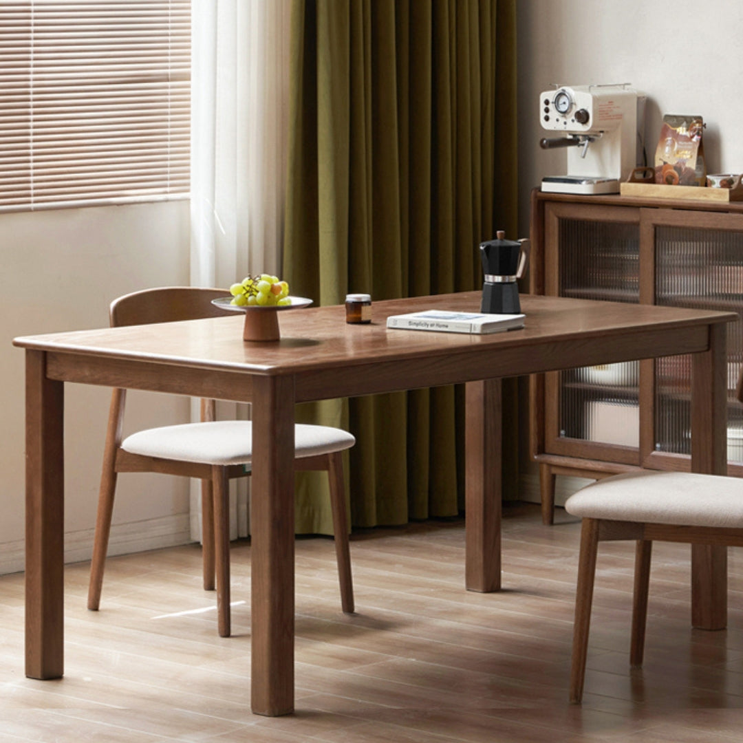 Oak Solid Wood Modern Dining Table