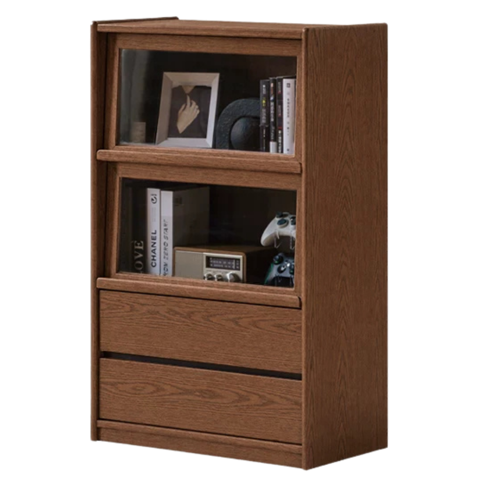 Black Walnut, Solid Longan Hardwood, Ash, White Ash, Oak Solid Wood Modern Style Side Cabinet