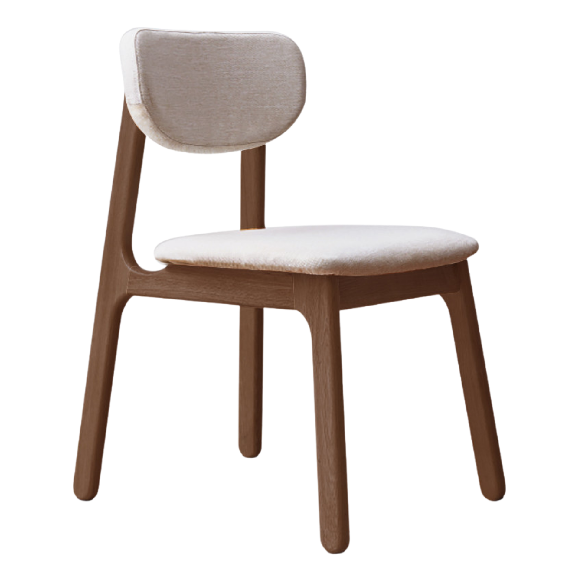 Black Walnut, Ash, Oak Solid Wood Dining Chair 4 Pcs Set