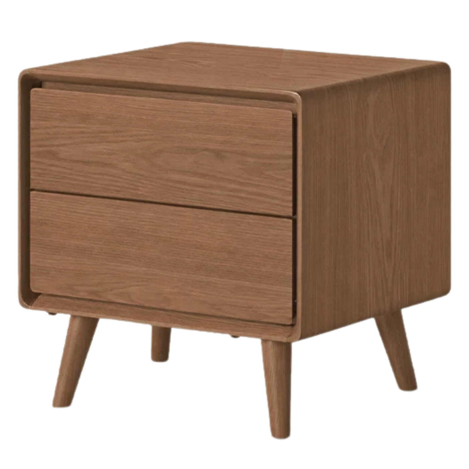 White Ash, Ash, Oak Solid Wood Modern Nightstand