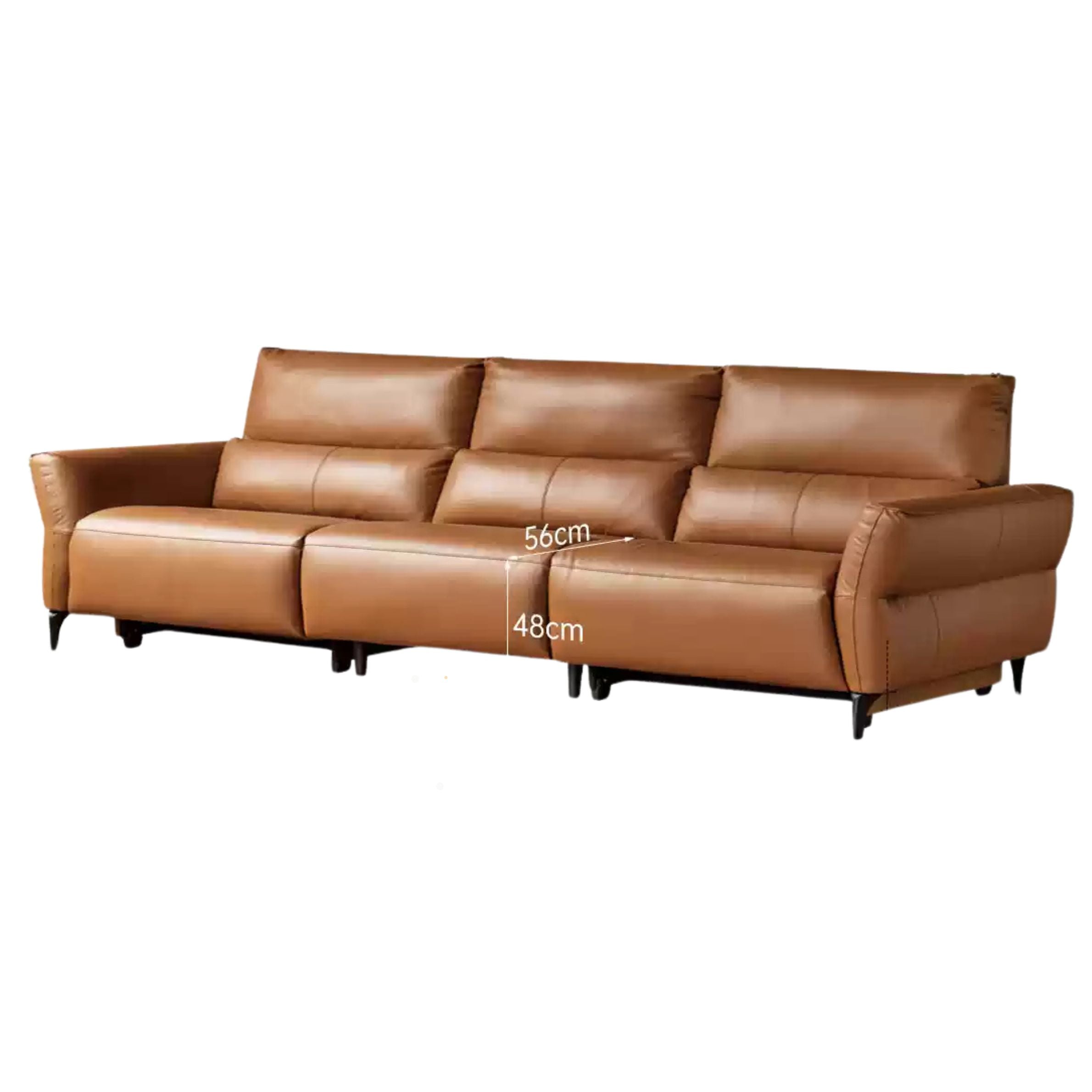 Genuine Leather Electric high back Sofa