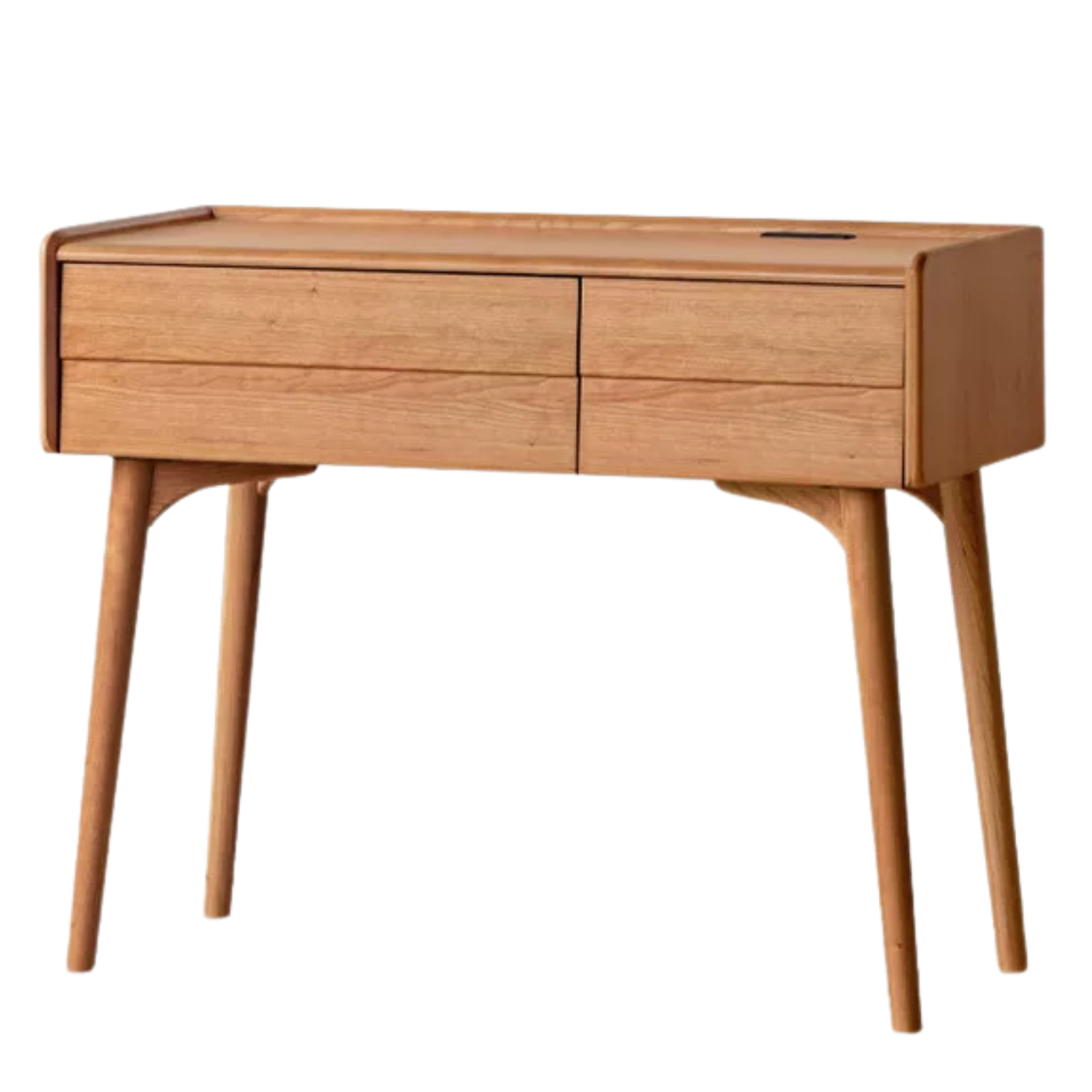 Cherry Solid Wood Retro Style Vanity Table.
