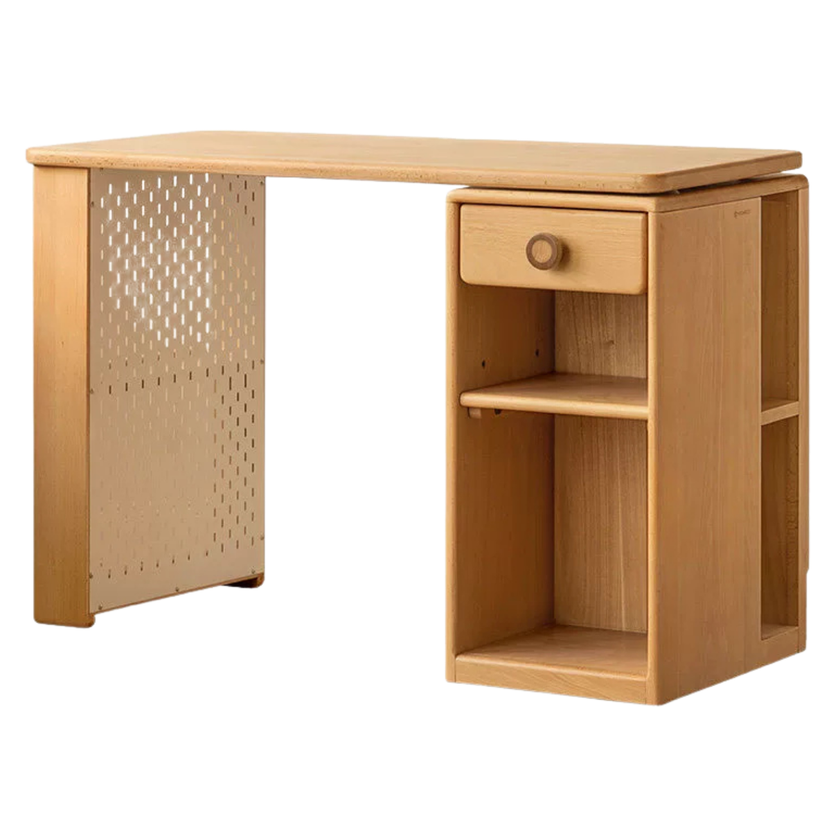 Beech Solid Wood Telescopic Student Writing Desk