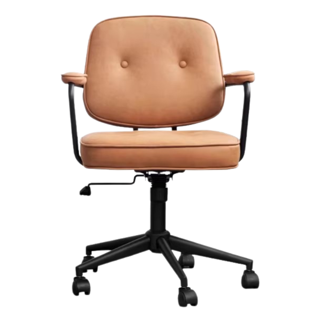 Genuine Leather, Technical Fabric Office Chair.