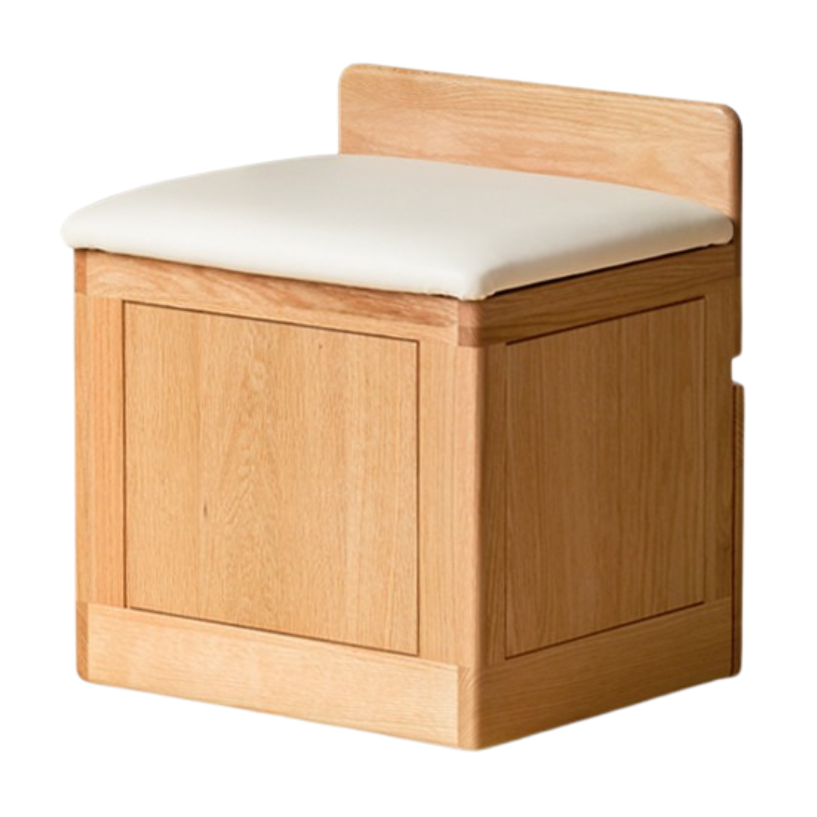 Oak, Solid Rubberwood Modern Dressing Table.