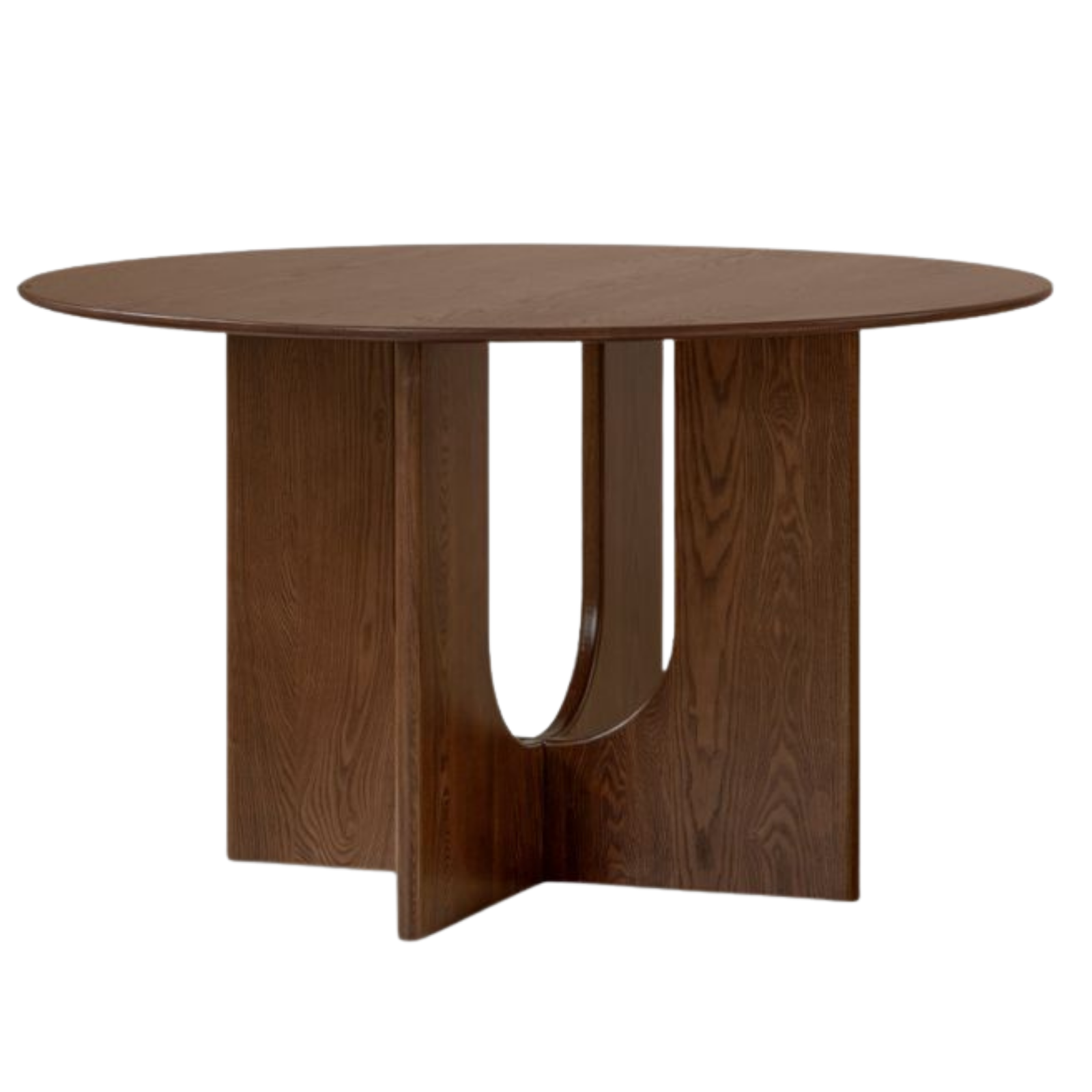 Ash Solid Wood Round Dining Table