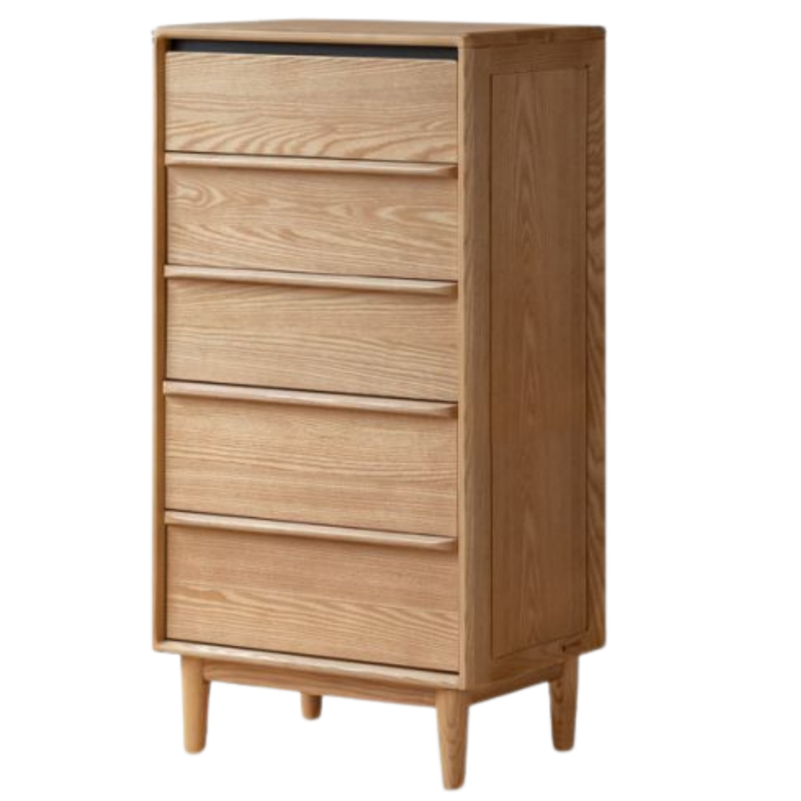 Ash Solid Wood Modern Drawer Cabinet