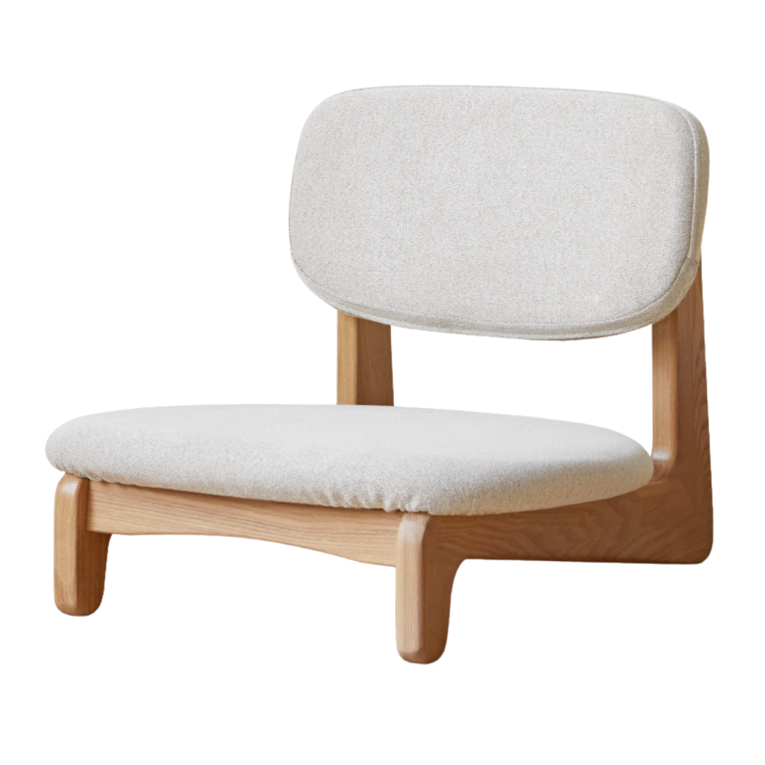 Oak Solid Wood Tea Chair Japanese Style