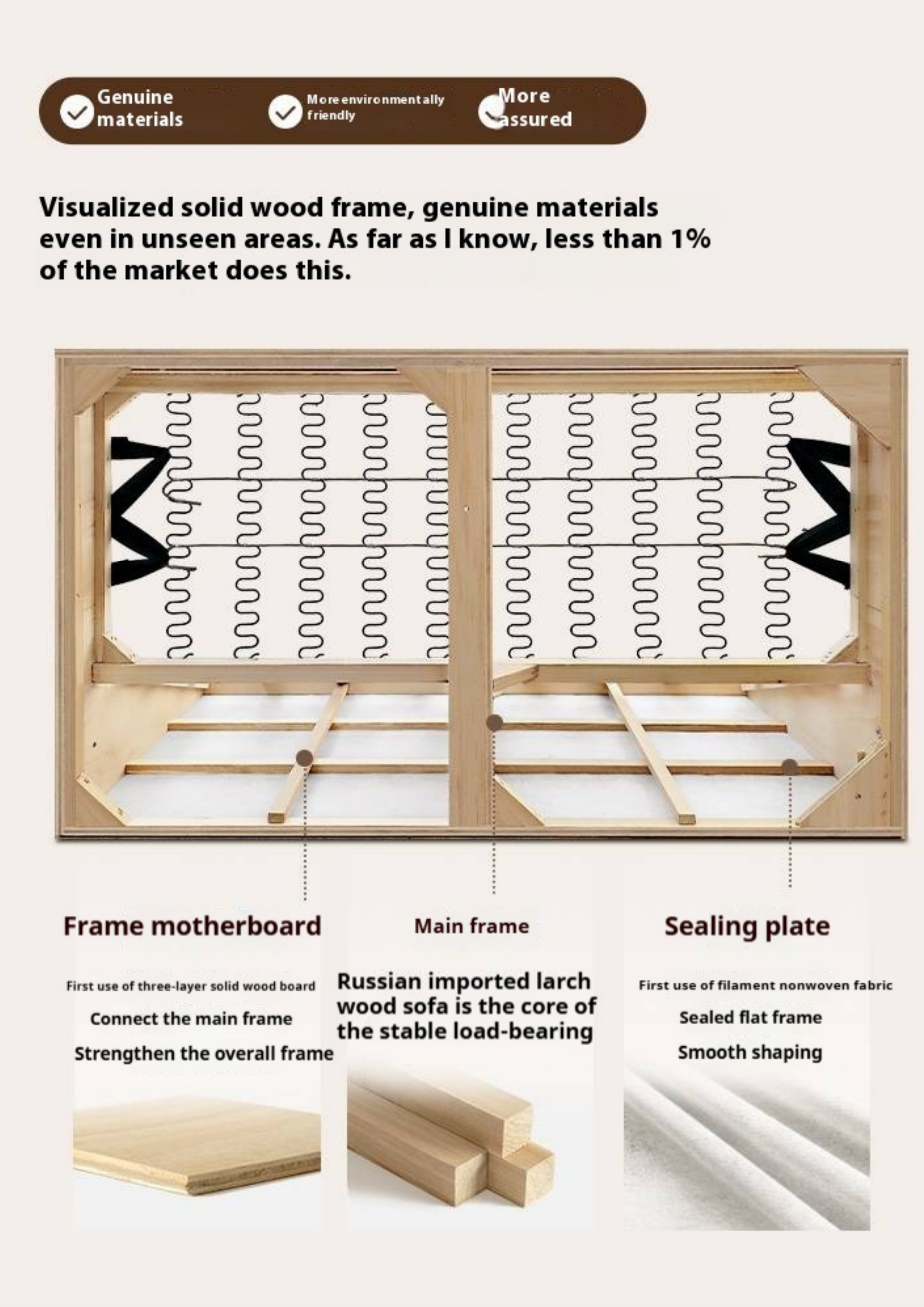 Cream Style Fabric Sofa with Pet-Friendly Scratch-Resistant Fabric, Fully Removable and Washable Design