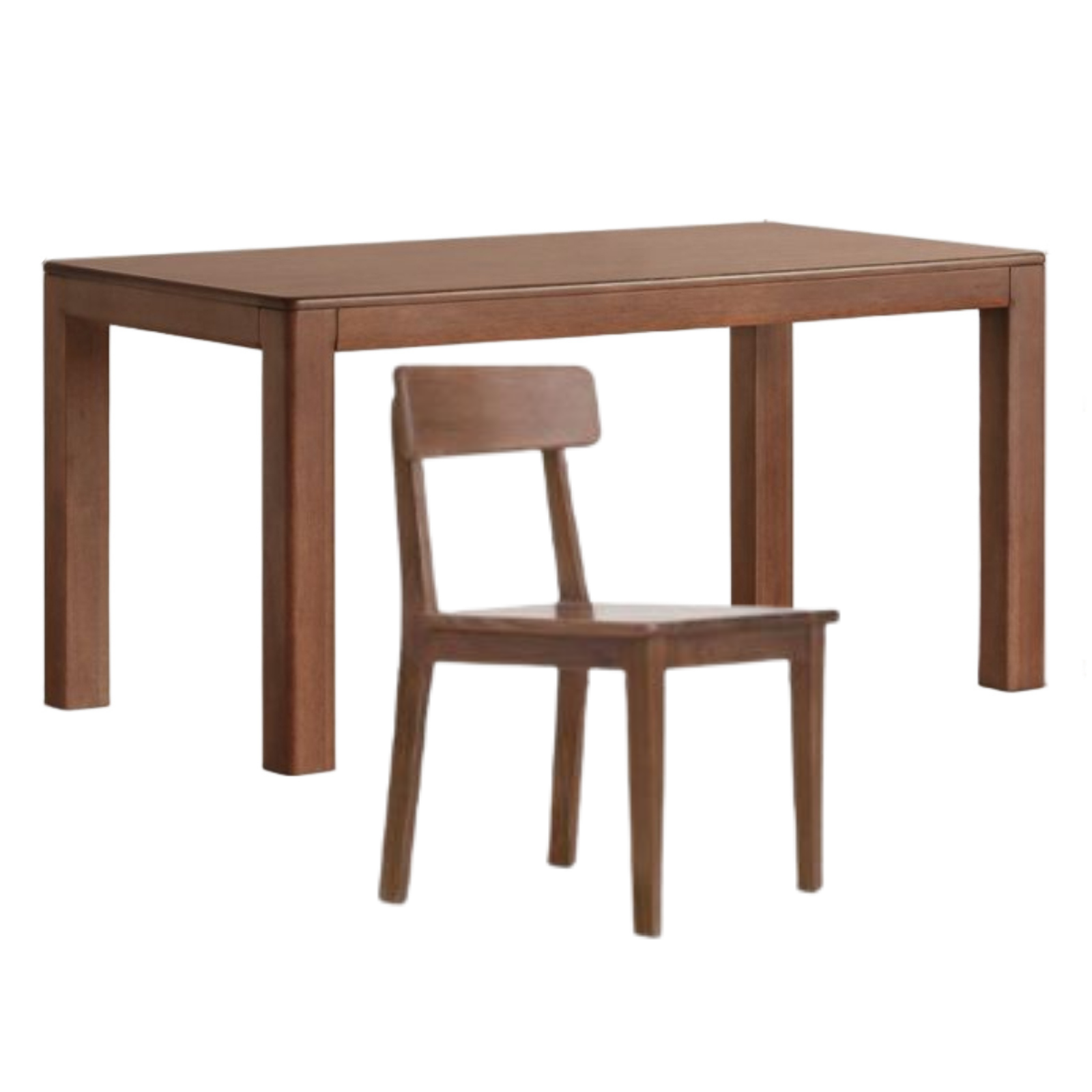 Solid Longan Hardwood Dining Table