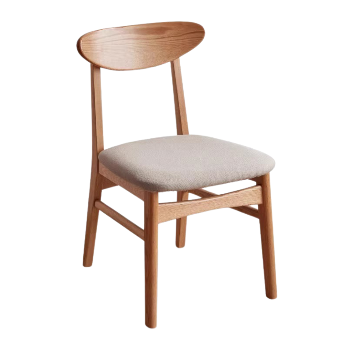 4 pcs set Ash, Oak, Beech Solid Wood - Dining Chair
