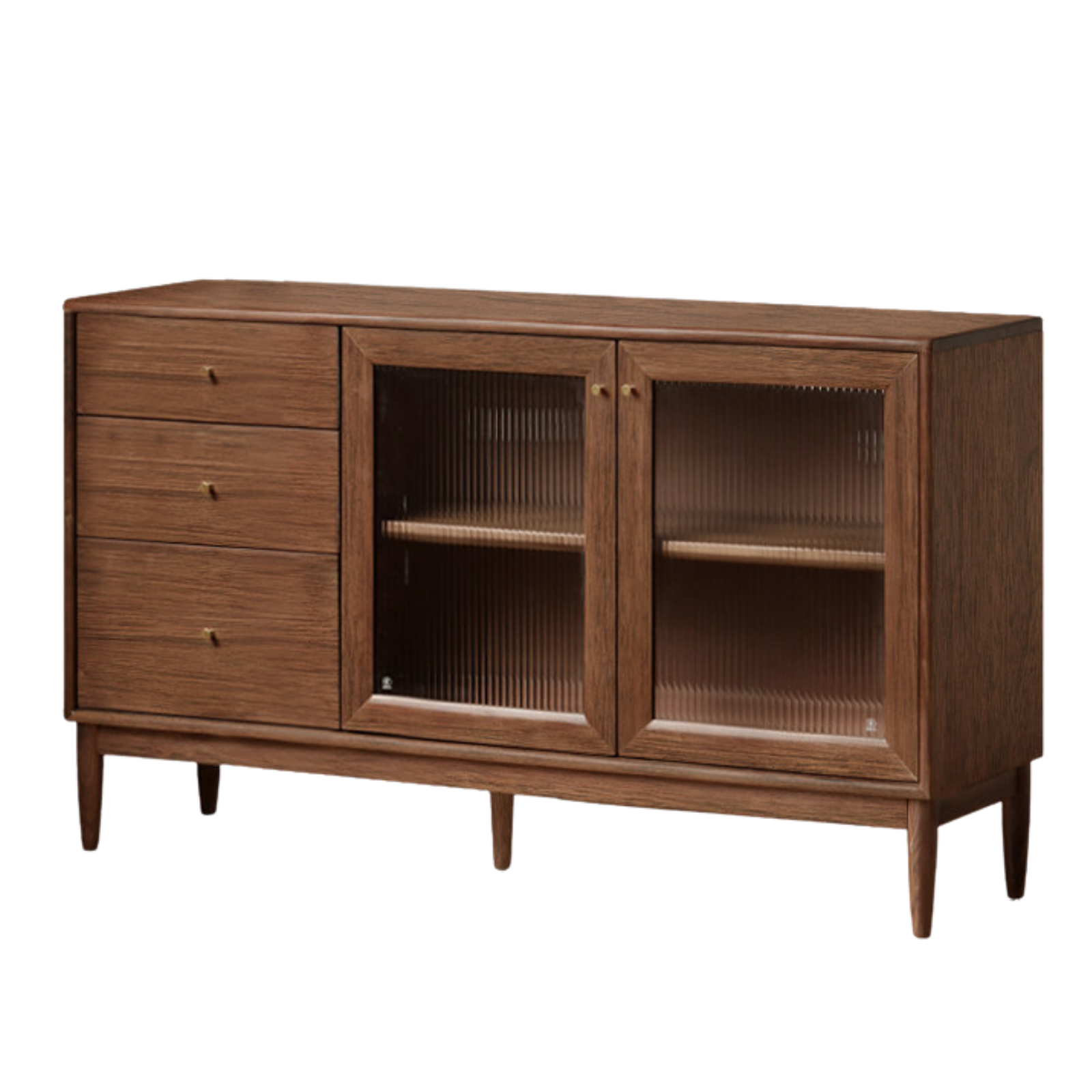 Black Walnut , South American Walnut, Catalpa Solid Wood Sideboard, Buffet Cabinet