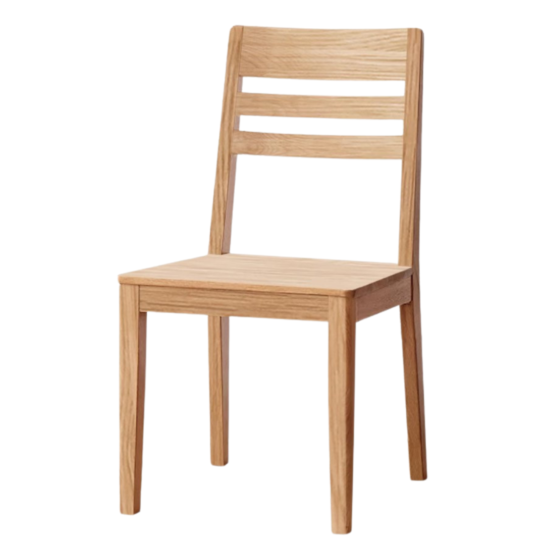 Set 4 pcs White Ash Solid Wood - Dining Chair
